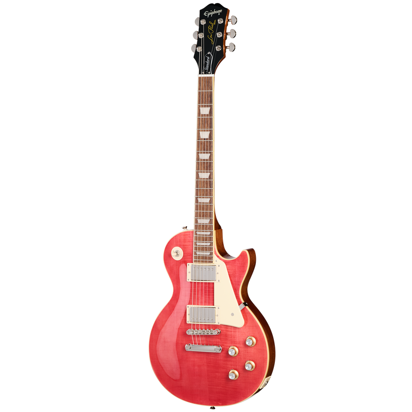Epiphone Les Paul Standard 60s Figured Fucshia with Gigbag