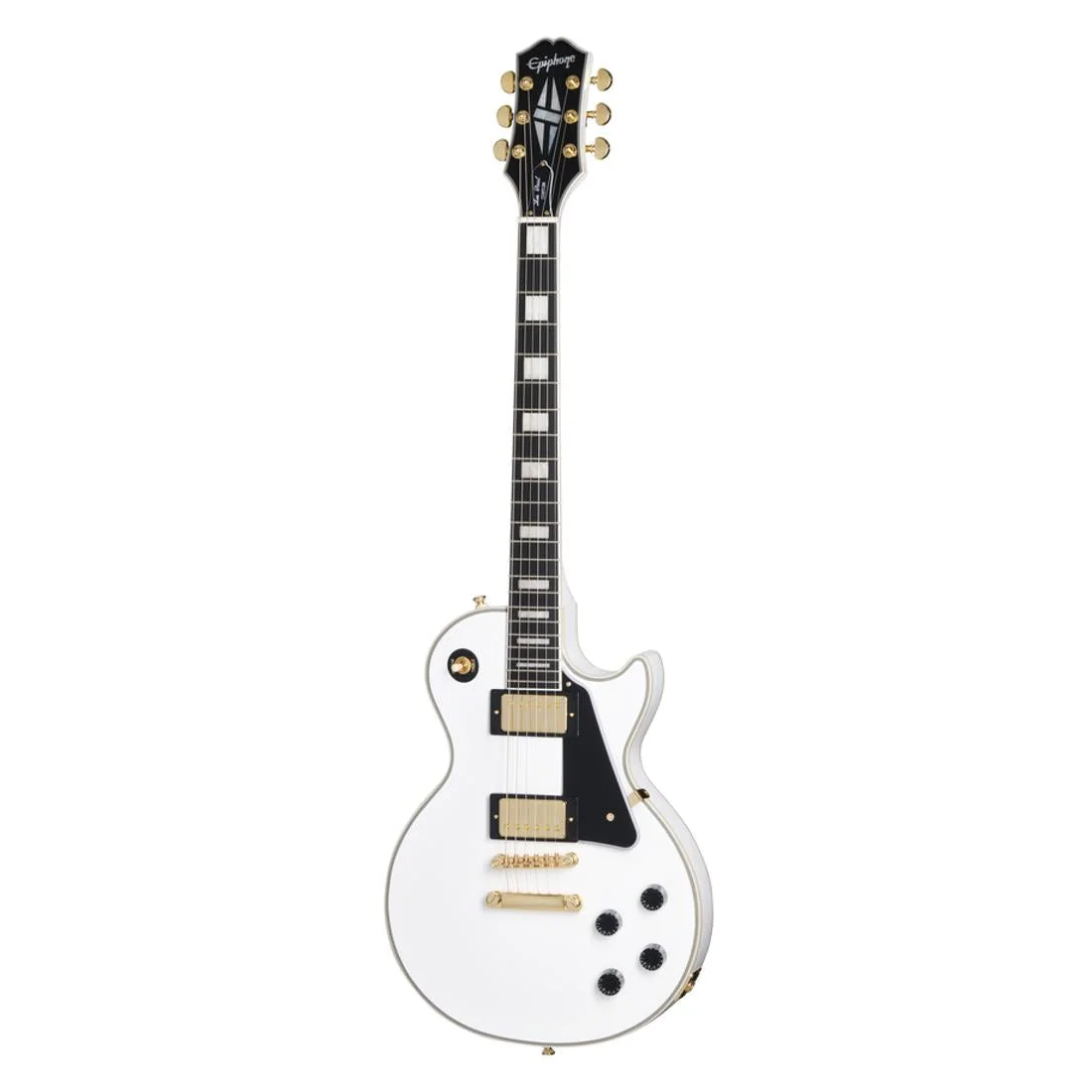 Epiphone Les Paul Custom Alpine White w/Gigbag
