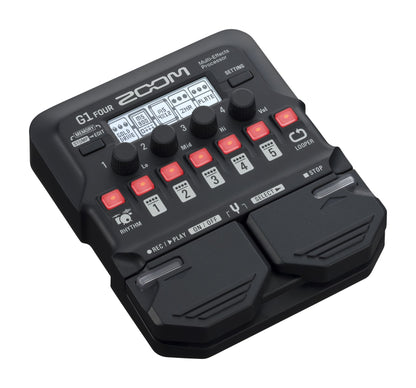 Zoom G1 FOUR Guitar Multi-Effects Pedals