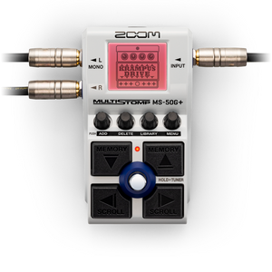 Zoom MS-50G+ MultiStomp for Guitar