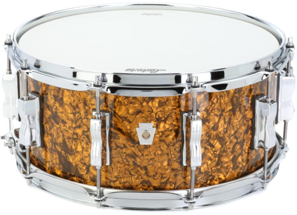 Ludwig LSN364XXA6 NeuSonic Snare Drum - 6.5 inch x 14 inch, Butterscotch Pearl