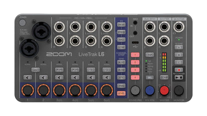 Zoom LiveTrak L6 10-Track Digital Mixer / Recorder