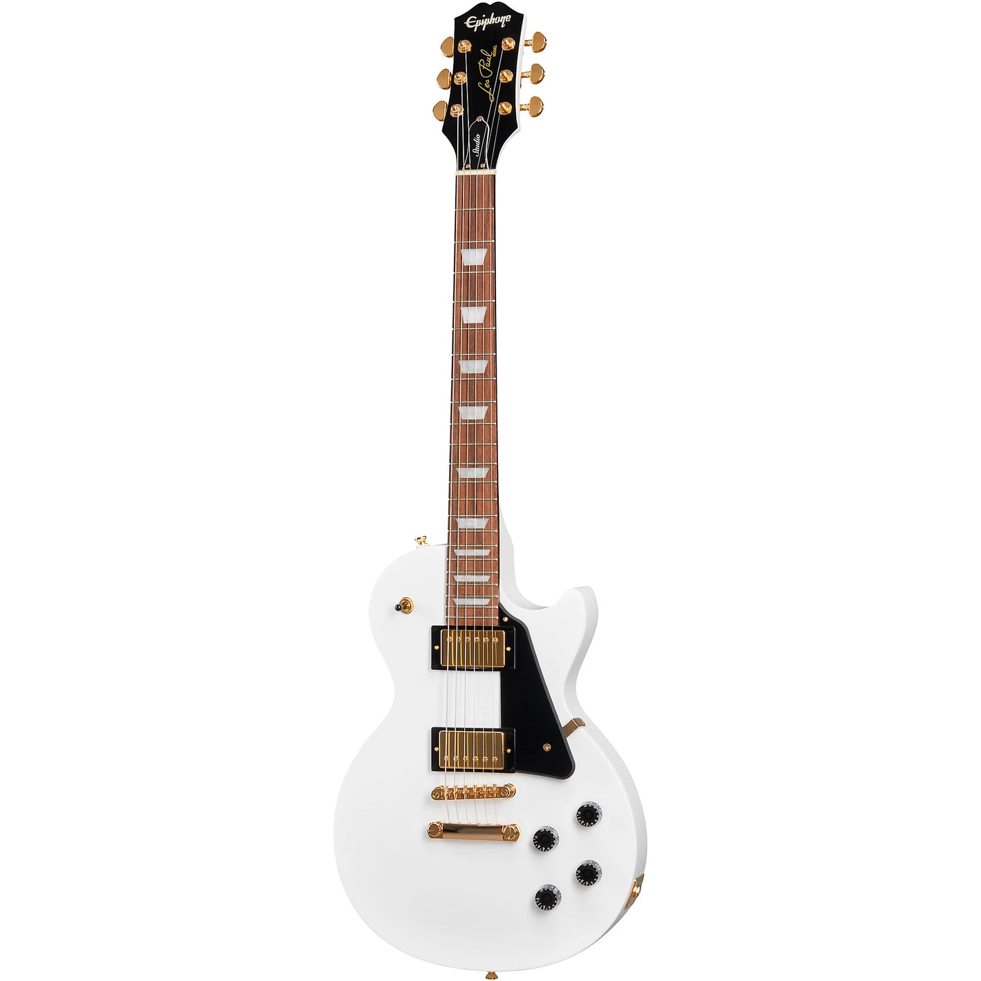 Epiphone Les Paul Studio Alpine White Gold Hardware