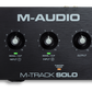 M-Audio M-Track Solo 48-KHz, 2-channel USB Audio Interface with 1 Crystal Preamp, Phantom Power and Instrument Input