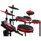 Alesis NITRO MAX KIT Red Edition  Eight Piece Electronic Drum Kit with Mesh Heads and Bluetooth