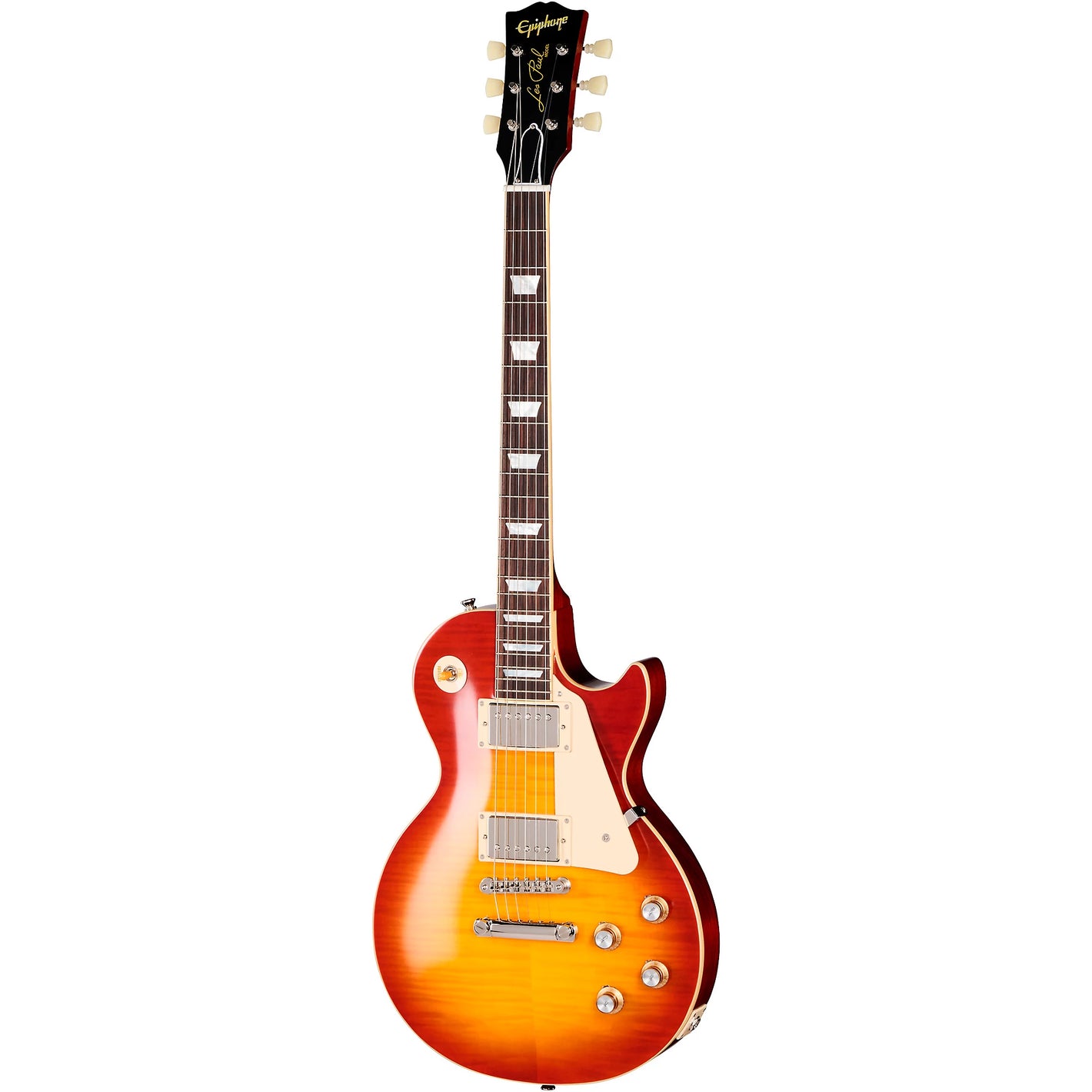 Epiphone 1960 Les Paul Standard Reissue Washed Cherry Burst with Case