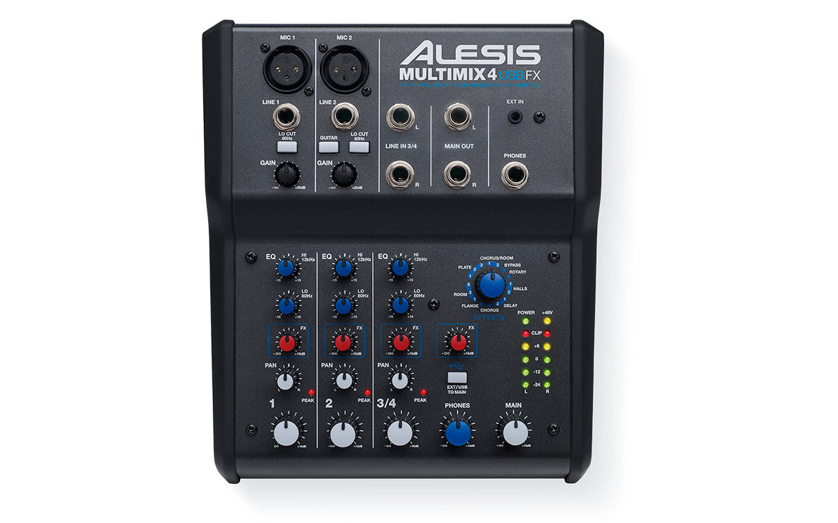 Mixer Alesis Multimix 4 USB FX