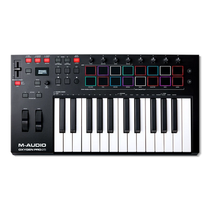 M-Audio Oxygen Pro 25 - Powerful, 25-key USB powered MIDI controller with Smart Controls and Auto-mapping