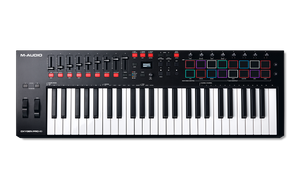 M-Audio Oxygen Pro 49 Powerful, 49-key USB powered MIDI controller with Smart Controls and Auto-mapping