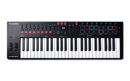 M-Audio Oxygen Pro 49 Powerful, 49-key USB powered MIDI controller with Smart Controls and Auto-mapping
