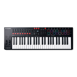 M-Audio Oxygen Pro 49 Powerful, 49-key USB powered MIDI controller with Smart Controls and Auto-mapping