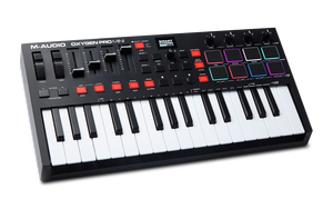 M-Audio Oxygen Pro Mini Powerful, 32-Mini-key USB MIDI Controller with Smart Controls and Auto-mapping