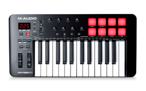 M-AUDIO OXYGEN 25 MKV 25-keys USB MIDI Controller with Smart Controls and Auto-Mapping