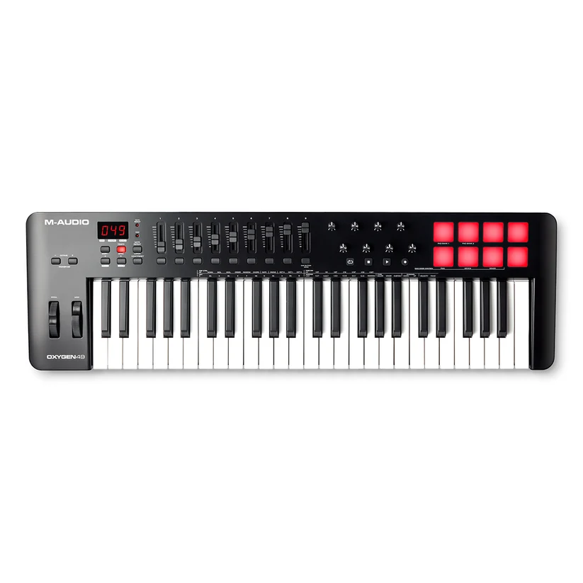 M-Audio Oxygen 49 MKV USB MIDI Controller with Smart Controls and Auto-Mapping