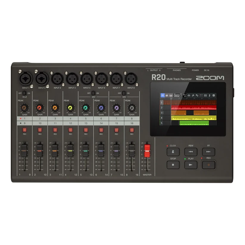 Zoom R20 - MULTI TRACK RECORDER