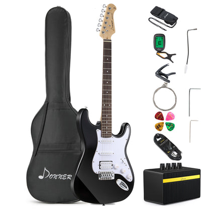 Donner DST-100 Electric Guitar - Black