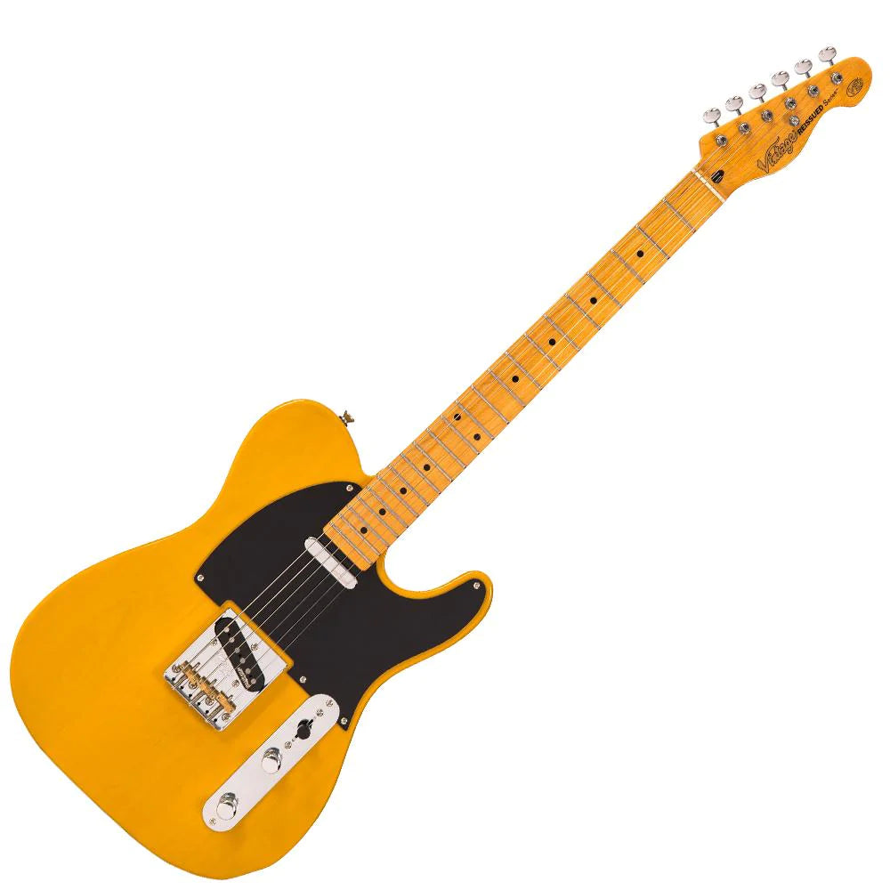 Vintage V52BS ReIssued Electric Guitar ~ Butterscotch
