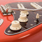 Vintage V6MFR ReIssued Electric Guitar ~ Firenza Red
