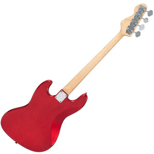 Vintage VJ74CAR ReIssued Bass Guitar ~ Candy Apple Red
