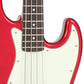 Vintage VJ74CAR ReIssued Bass Guitar ~ Candy Apple Red