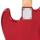 Vintage VJ74CAR ReIssued Bass Guitar ~ Candy Apple Red