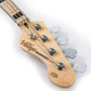 Vintage VJ74NAT ReIssued Maple Fingerboard Bass ~ Natural Ash