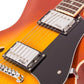 Vintage VSA500HB ReIssued Semi Acoustic Guitar ~ Honeyburst