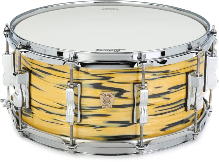 Ludwig LS403XXA2 Classic Maple Snare Drum - 6.5 x 14-inch - Lemon Oyster