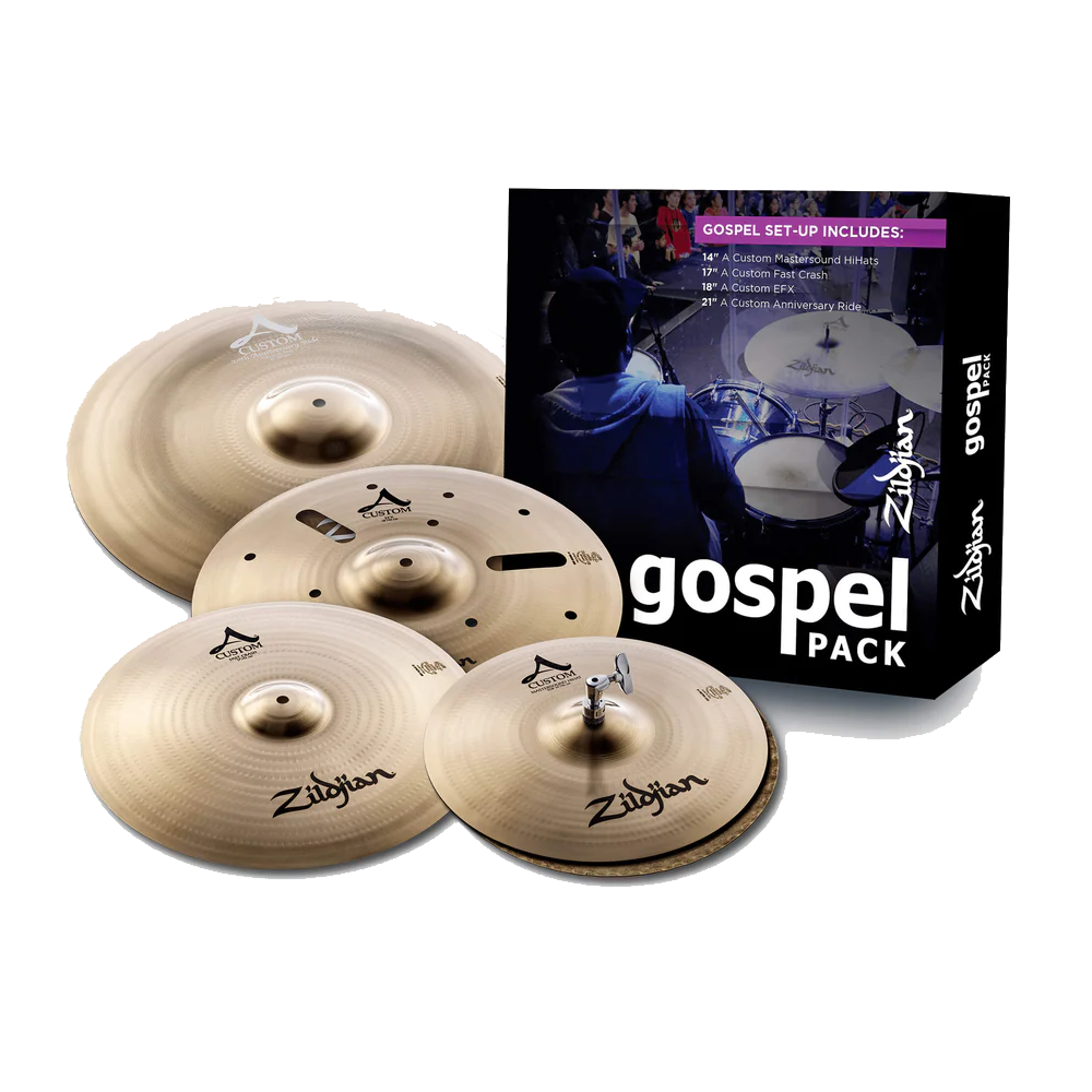 Zildjian A Custom Gospel Cymbal Pack - AC0801G