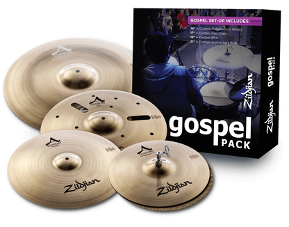 Zildjian A Custom Gospel Cymbal Pack - AC0801G