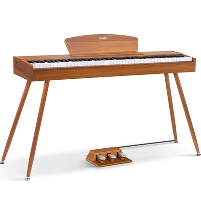 Donner DDP-80 88 Key Weighted Digital Piano - Wooden
