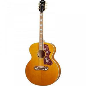 Epiphone J-200 All Solid Wood Fishman Sonitone - Aged Antique Natural Gloss