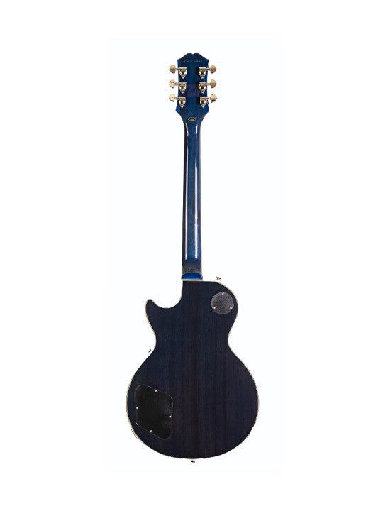 Epiphone Les Paul Custom Quilt Viper Blue with Premium Gig Bag