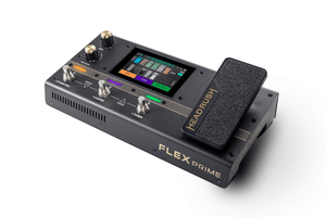HeadRush Flex Prime compact multi-FX processor and amp modeler for guitar and bass