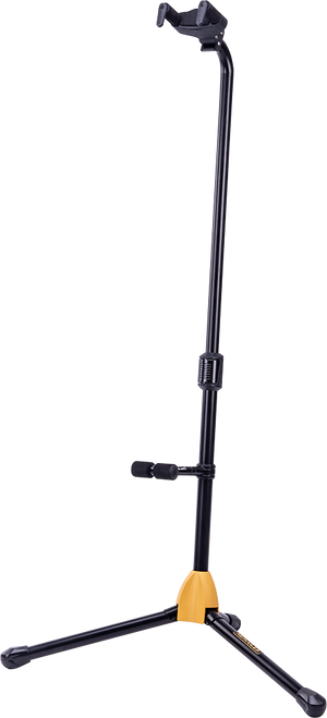GUITAR STAND HERCULES AUTO GRAB GS412B PLUS FOLDABLE BACKREST