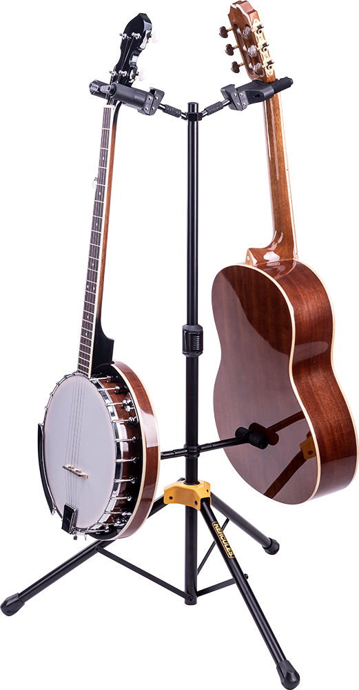 GUITAR STAND HERCULES DUO AGS GS422B PLUS FOLDABLE BACKREST