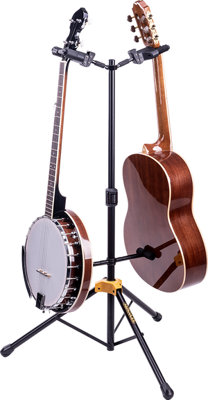 GUITAR STAND HERCULES DUO AGS GS422B PLUS FOLDABLE BACKREST