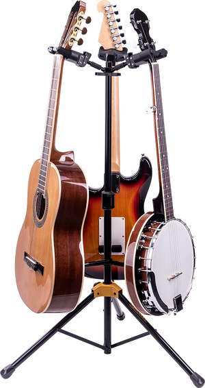 GUITAR STAND HERCULES TRI AGS GS432B PLUS FOLDABLE BACKRES