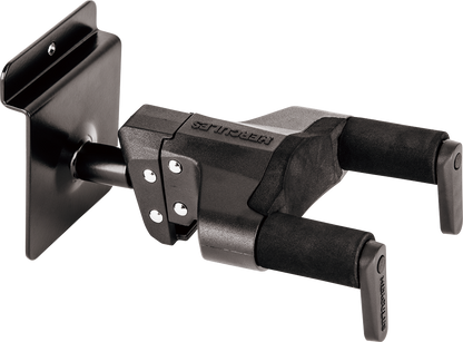 GUITAR HANGER HERCULES AUTO GRAB GSP39SB SLAT WALL MOUNT