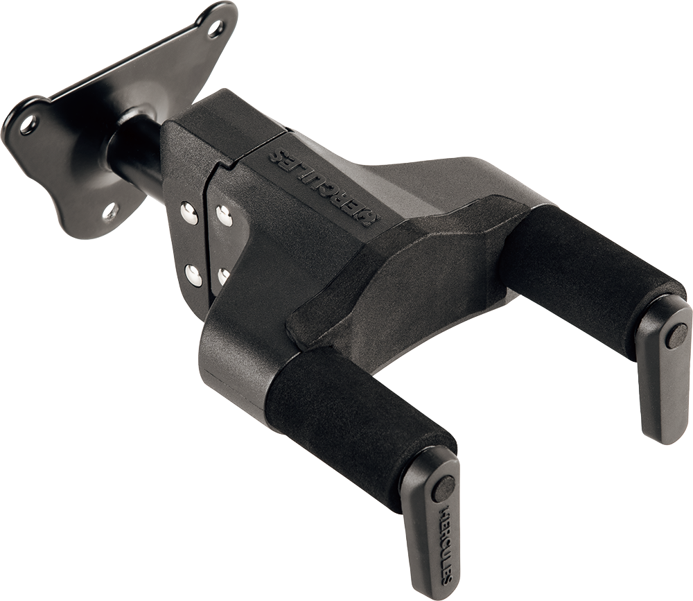 GUITAR HANGER HERCULES AUTO GRIP GSP39WB PLUS WALL MOUNTING