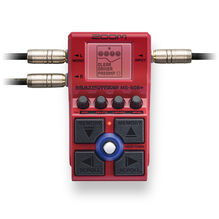 Zoom MS-60B+ MultiStomp for Bass