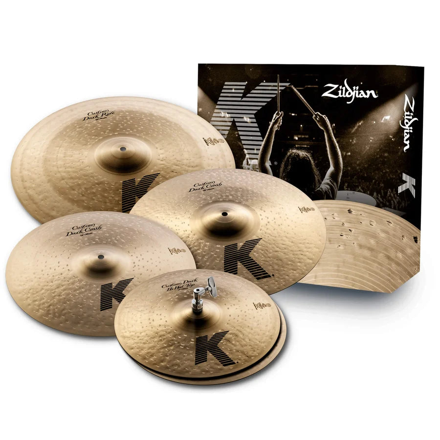 Zildjian K Custom Dark Cymbal Pack - KCD900