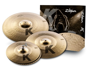 Zildjian K Custom Hybrid Cymbal Pack - KCH390