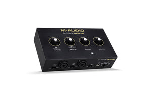 M-Audio M-Track Duo HD Producer Pack - Pro-grade 24-bit/192kHz 2-in/2-out USB-C audio interface for Mac, PC, iOS, and Android