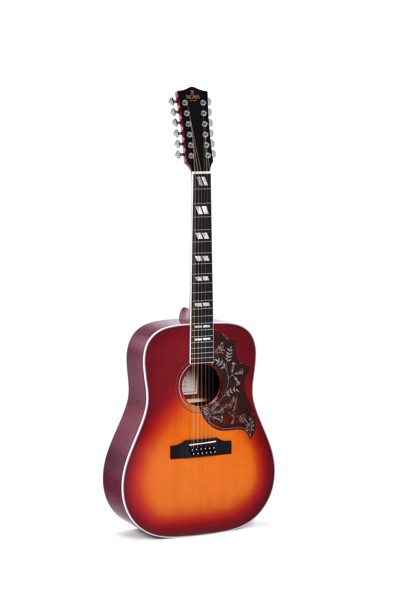 Sigma DM12-SG5 Vintage Cherry Sunburst, 12-String