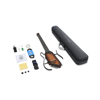 Donner HUSH-C Portable Electric Classic Silent Guitar - Sunburst
