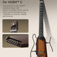 Donner HUSH-C Portable Electric Classic Silent Guitar - Sunburst