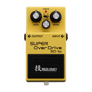 Boss Super Overdrive SD-1W Waza Craft