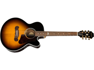 Epiphone J-200 EC Studio Parlor - Vintage Sunburst