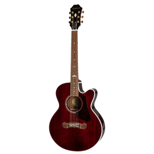 Epiphone J-200 EC Studio Parlor - Wine Red